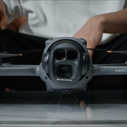 AIR VIEW PRO 4 - Triple Camera Drone | Pro Power, Beginner Friendly